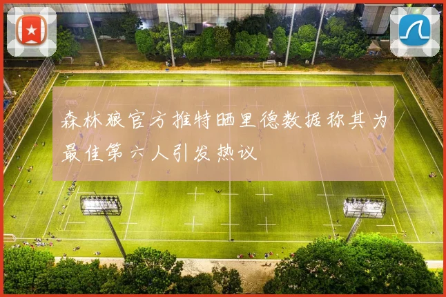 森林狼官方推特晒里德数据称其为最佳第六人引发热议